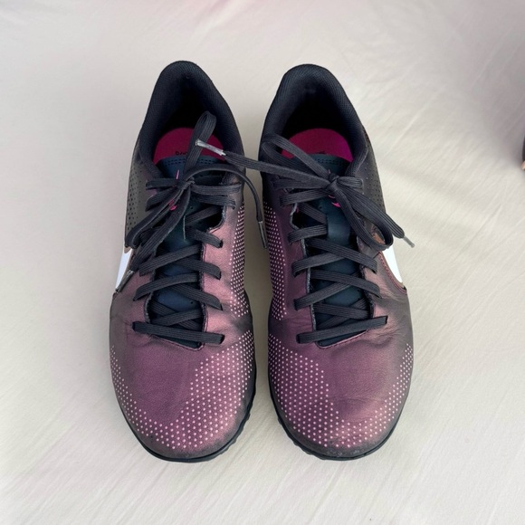 NIKE Tiempo Legend 9 Academy TF Turf Football Boots in Purple Size 7.5 - Picture 3 of 9